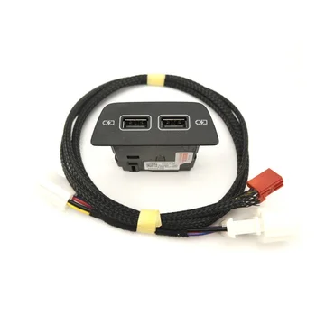 OEM USB-конектор за Подлакътник на задната седалка USB Адаптер за VW Golf 8 MK8 T-Cross ID3