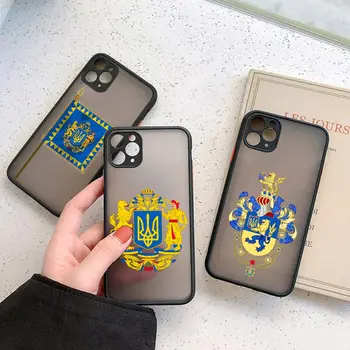 Горещ Прекрасен Знаме на Украйна Модерен Матов калъф Funda За iPhone 15 Pro Max Калъф За iPhone 11 13 14 12 Pro Max Mini 7 8 Plus на Корпуса Cover