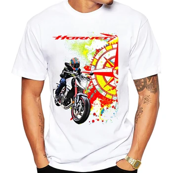 Тениска Transalp XL750 VS CB750 Hornet Mountains За Каране На мотоциклет, Летни Мъжки Ежедневни Блузи с къс ръкав, Японски Тениски За мотоспорта