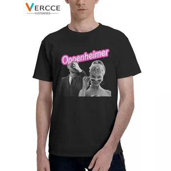 Тениска Barbenheimer Oppenheimer Памучни тениски с високо качество, дрехи за мъже и жени, тениска, идея за подарък