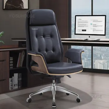 Офис столове с висока облегалка, Мебели за дома, Компютърен стол, Въртящо се Кресло, Стол за Шеф на Голям Клас, Стол за училище, Домашни игралното стол