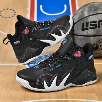 Висококачествени мъжки баскетболни обувки висококачествени спортни обувки за баскетбол за мъже, спортни обувки за дейности на открито
