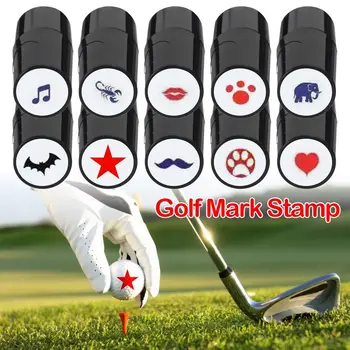 Висококачествен подарък за голф играчи за спорт на открито, бързо съхнещи аксесоари за голф, знакът за топка за голф, печат за голф, маркер