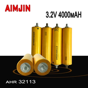Акумулаторна литиево-железен фосфат Тегло на батерията на Високо Качество на Голям Капацитет, за батерията, A123 AHR32113 Lifepo4 3,2 4,0 AH