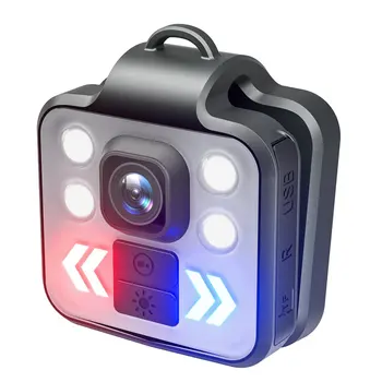 Мини фенерче, за тялото, led преносими спортна камера на открито, Малки записващи камери за самозащита W8