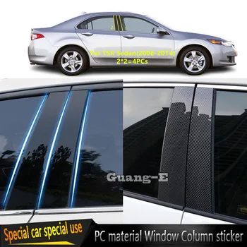 За Acura TSX Седан/Спортен вагон 2008 2009-2014 Материал на КОМПЮТРИ за автомобили, капак на багажник, за довършителни работи на врати, Прозорец във форми, декоративна стикер