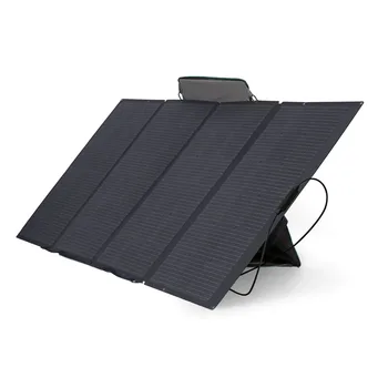 Преносима соларен панел с мощност 400 W, сгъваема и здрава, пълна с регулируеми крака
