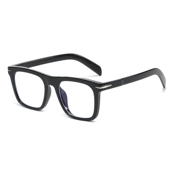 Големи правоъгълни очила за четене на външната рамка, ръчно изработени + 0,75- + 4