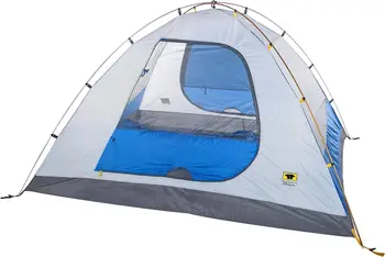 4-местната кемпинговая палатка Genesee, в комплекта са включени дъждобран и чанта за носене, Лека градинска шатра за разходки или