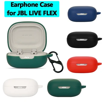 Защитен калъф за слушалки JBL LIVE FLEX Bluetooth, защита на корпуса на слушалките, Силикон устойчив на удари Прахоустойчив, калъф, Аксесоари