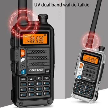 Преносима радиостанция BF-S9Plus 136-174 400-520 Mhz за употреба на открито/вкъщи / на работното място