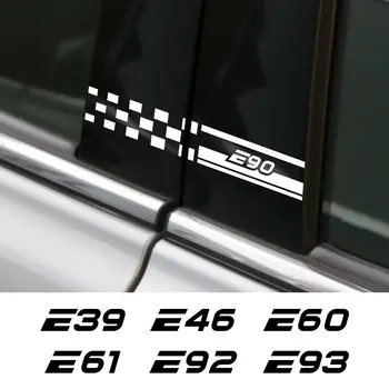 2 Бр. Етикети За Багажник на кола B Аксесоари За външни декоративни Стикери За BMW E39 E46 E60 E90 E30 E28 E34 E36 E53 E61 E62 E70 E87 E91 E92