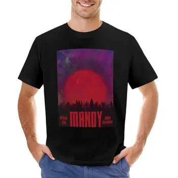 Тениска с филма Манди, спортна риза, мъжки ризи с дълъг ръкав
