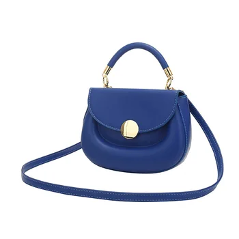 Дамски чанти през рамо, Елегантни и Луксозни чанти, Дизайнерска Дамска чанта за през рамото от изкуствена кожа, Дамски Проста чанта-Месинджър, Мода 2023
