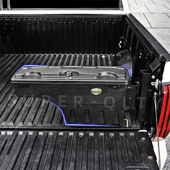 Кутия за съхранение на камион Набор от инструменти за пикап с ключалка за Chevrolet Silverado 1500 Dodge Dakota Dodge Ram 1500 Кутия за съхранение