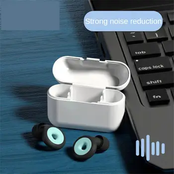 1 Чифт Силиконови ушни плочки за Гмуркане, професионален водоустойчив ушни втулки с изискана кутия, Шумоподавляющие Тапи за уши за сън