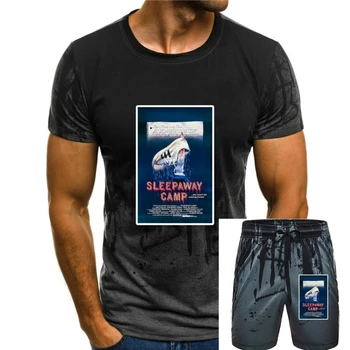 Мъжки t-shirt Sleepaway Лагер, тениска с ужасите, женска тениска, тениски, топ