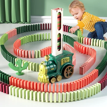 Нов забавен и колоритен играчка влак, креативен подарък на 3, 4, 5, 6, 7 години за деца, момчета и Момичета, рожден Ден, Великден