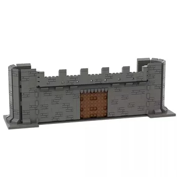 Втората световна война WW2 Армия Военни Войници SWAT MOC Стена на Крепостта DIY Модел Строителни Блокове Тухли Играчки За Подарък