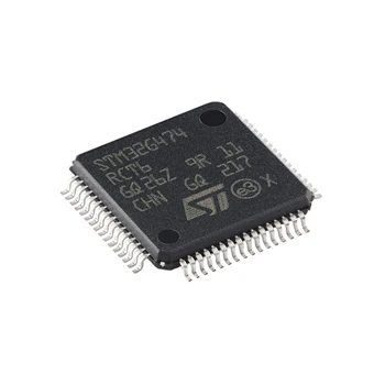 Оригинален Автентичен STM32G474RCT6 LQFP-64, ARM Cortex-M4 32-битов микроконтролер-MCU STM32G474 STM32G