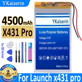 4500 mah YKaiserin Батерия За стартиране на X431 Pro X431Pro Mini Auto Diagnostic Tool WEXLER.ULTIMA Bateria