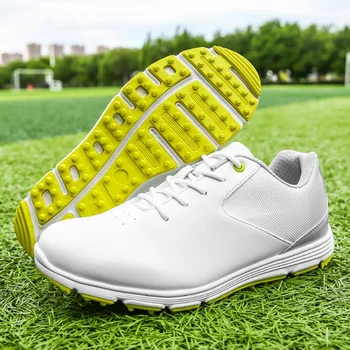 Водоустойчив мъжки обувки за голф Професионално облекло за голф, за мъже Удобни спортни обувки
