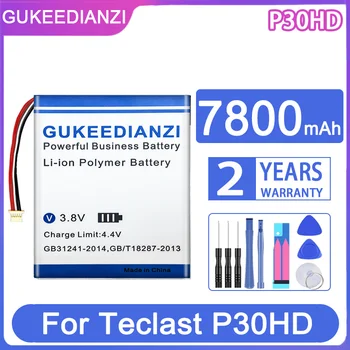 Преносимото батерия GUKEEDIANZI 7800 mah батерии за лаптоп Teclast P30HD