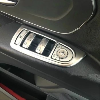 WELKINRY За Benz Vito W447 3-то Поколение 2014-2023 Valente Metris Подлакътник на предните Врати на Автомобила Ключ за Регулиране Стеклоподъемника Покритие