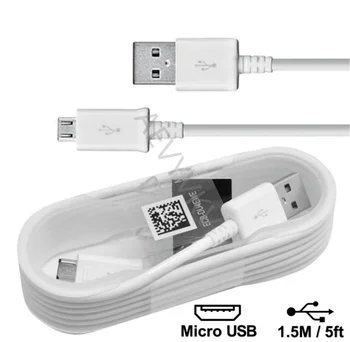 5-10 бр. 1,5 М 5 фута Бързо Зареждане Micro V8 5Pin USB кабел, Оригиналното Качество на Кабели За Samsung Galaxy s6 s7 edge note 4 htc lg