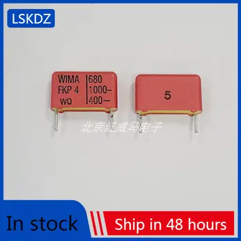10-20 бр. тънкослоен кондензатор с корекция на Ваймар WIMA 1000V680pF 1000V681 FKP4O106804B