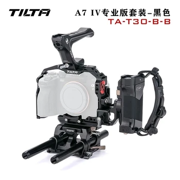 TILTA TA-T30-FCC-B за Sony A7M4 Помещение Клетка за Sony a7 IV Pro е Комплект за Sony a7 IV A1 A7S3 A7R4 A9 A73 A7R3 огледално-Рефлексни фотоапарати