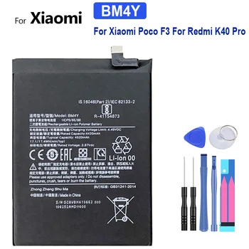 Преносимото Батерия BM4Y За Xiaomi Poco F3 За Redmi K40 Pro K40Pro 4520 ма