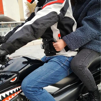 Колан мотоциклет, дръжка за захващане на задната седалка, нескользящий каишка за Hsp 80101 колан на детето за седалка за сигурност мотоциклет