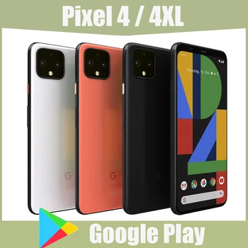Смартфон Google Pixel 4 4XL, восьмиядерный мобилен телефон Snapdragon 855, 16-мегапикселова камера, Android 10 Global Rom