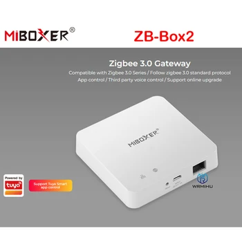 Кабелен Портал Miboxer Zigbee 3.0 ZB-Box2 WiFi Smart Controller Поддържа Гласово Управление приложение за Онлайн Обновяване Група Настройките за синхронизация