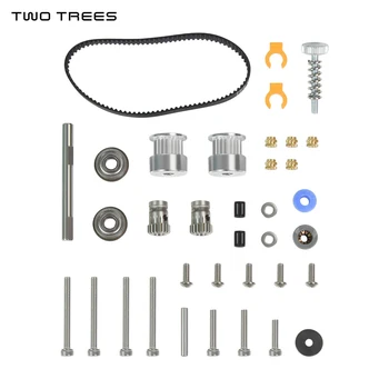 Екструдер TWO TREES VORON M4 с Двоен комплект Резервни части, Пълен комплект Части за 3D печат, Детайли за 3D печат, не се събират за серия На 3