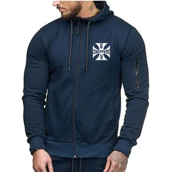 Нова Мъжки демисезонная Мъжки hoody джоб с логото на West coast, Топла разпродажба, Модни и Ежедневни спортни Мъжки hoody, пуловер