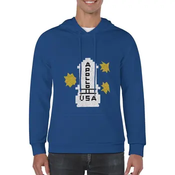 Нов пуловер Здравей Аполо 11 (The Shining), Текстура 2, Hoody с качулка с Дани Торренсом, естетична облекло, риза с качулка, мъжки hoody оверсайз