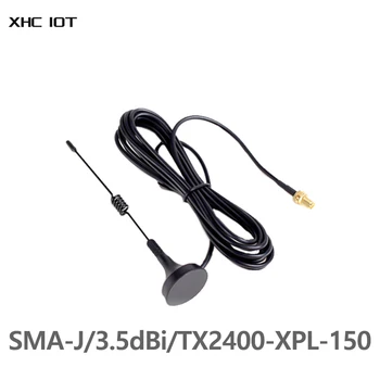 2.4 Ghz WiFi Uhf Издънка Антена SMA Plug TX2400-XPL-150 XHCIOT с висок коефициент на усилване на 3,5 дби 1,5 м Удлинительный Кабел uhf 2,4 g Радиоантенна