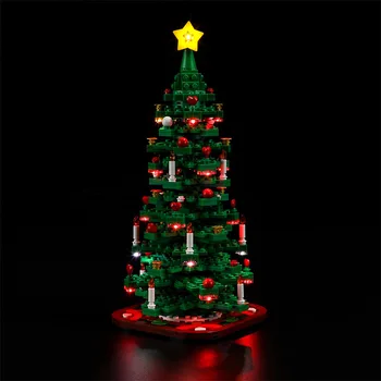 YEABRICKS е Съвместим с 40573 Коледна Елха, led Осветление, аксесоар 