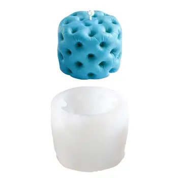 Форми за свещи, Полимерна форма за Мыловарения, 3D Иновативна форма за леене от епоксидна смола За направата на торта, Кубчета лед, Желейных Свещи, смола