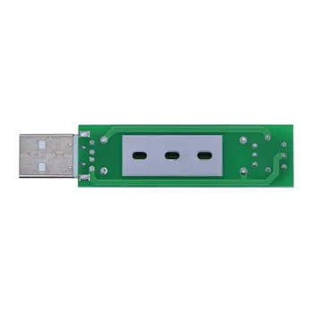 USB порт за Мини-Битов товарните резистор Цифрово измерване на напрежение, Ток Тестер 2A/1A С ключ 1A Зелен светодиод/2A Червен светодиод