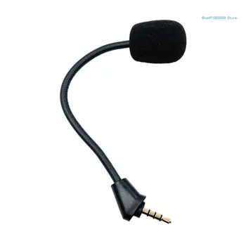 Преносимото слот микрофон C5AB 3,5 мм Микрофон безжична гейминг слушалки Hyper X Cloud II Сменяеми аксесоари за микрофон