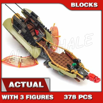 378 бр. Destiny ' s Shadow Swamp превозно средство Езеро Лодки 10581 САМ градивните елементи на Подаръци, Детски Играчки, Съвместими с Модела на
