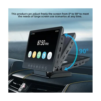 7-Инчов Преносим автомобилен Плейър с LCD сензорен екран, Радио, Мултимедиен Плейър, авто TV-монитор, таблет, Автоаксесоари