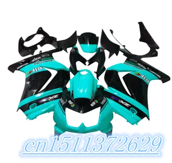 Dor-Най-продаваният зелено-черен обтекател за KAWASAKI Ninja ZX250R 08-12 ZX-250R 2008-2012 ZX 250R EX250 08 09 10 11 12 2008 2012 D