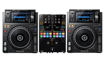 Комплект плейъри PioNeer DJ DJM-S7 + 2 плейър PioNeer DJ XDJ-1000MK2