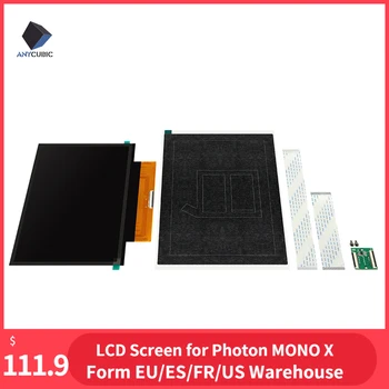 ANYCUBIC Photon Mono X/Photon Mono SE/Photon Mono LCD екран 3D Принтер, LCD дисплей със Светоотверждаемым Дисплей Модул на екрана на 3d принтер резервни части