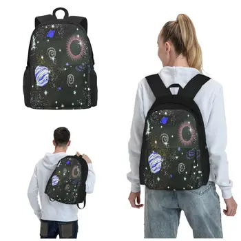 Space Galaxy Constellation Нашите раници са създадени в съответствие с вашия динамичен начин на живот, чанта за компютър, лека пътна чанта за книги