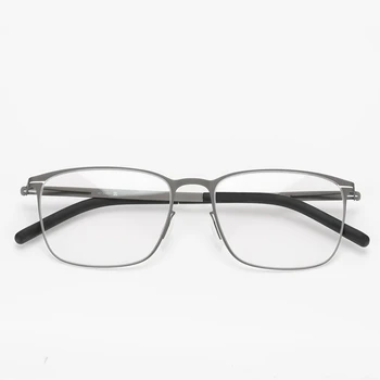 Бутилки от Реколта Правоъгълни Оптични Очила IC За Мъжете При Късогледство Със Защита От Синя Светлина, Рамки За Очила За Четене За Жени 2023